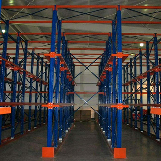 Estantes de palete drive-in para serviço pesado para armazém