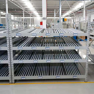 Carton Flow Rack de metal para armazenamento industrial